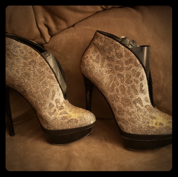 Metallic Booties - Picture 1 of 4